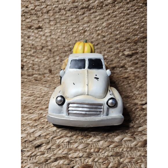 Northlight Distressed Truck With Pumpkins Hay Thanksgiving Fall Table Top Decor - Picture 3 of 10